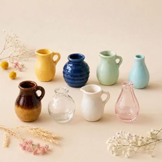Roselle – Magnetyczne Mini Wazoniki Ceramiczne