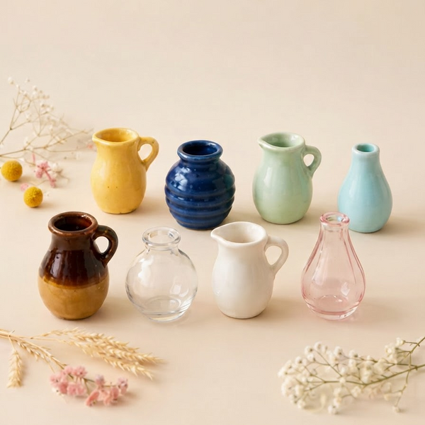 Roselle – Magnetyczne Mini Wazoniki Ceramiczne